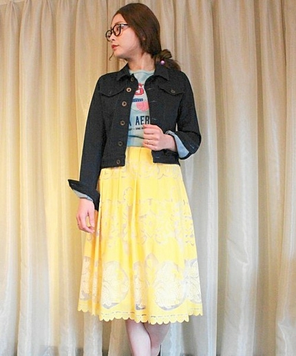 ガーデンレーススカート