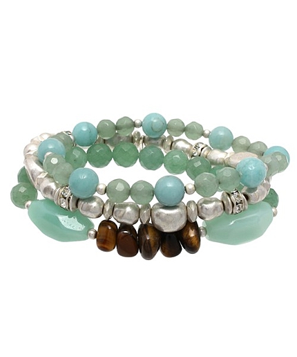 ストーンロンデルブレスレッド