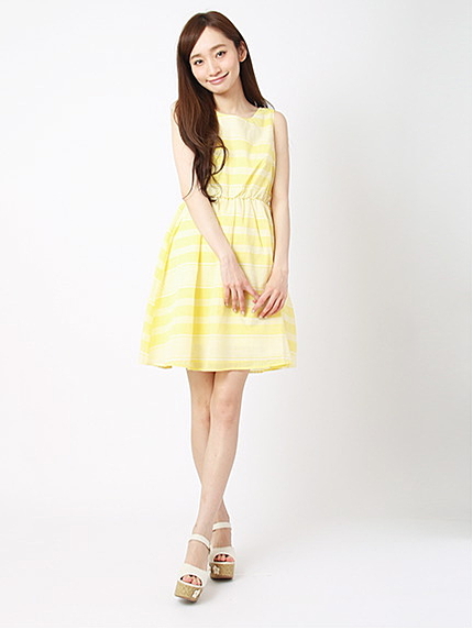 【Special Price】マルチボーダーワンピース