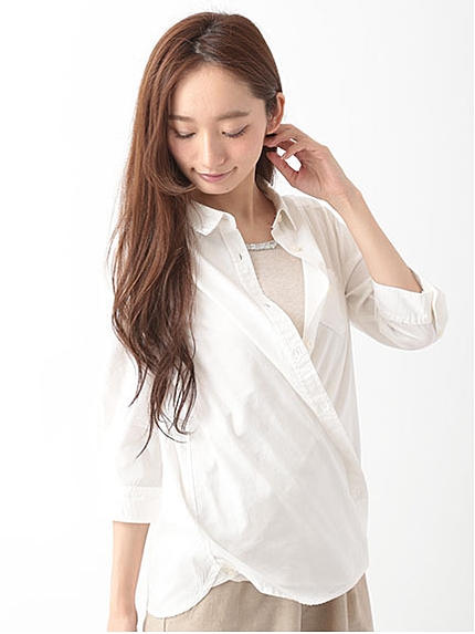 【Special Price】・Bカシュクールシャツ