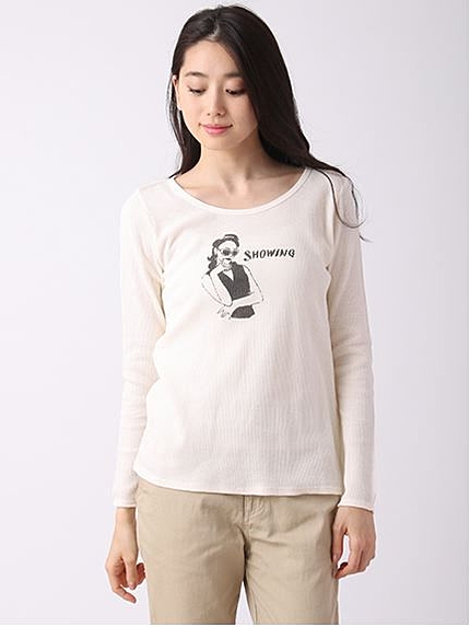 ・NウーマンプリントロンT