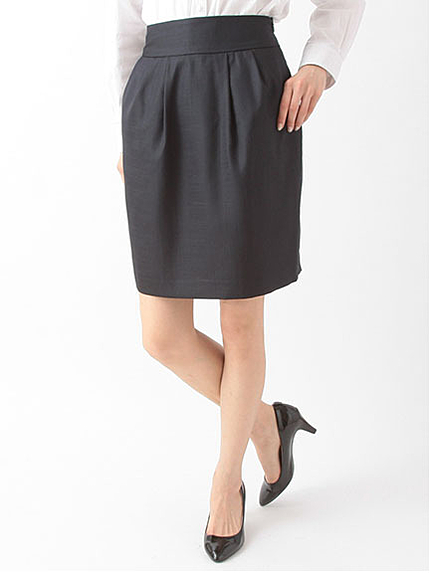 リネンタイトスカート