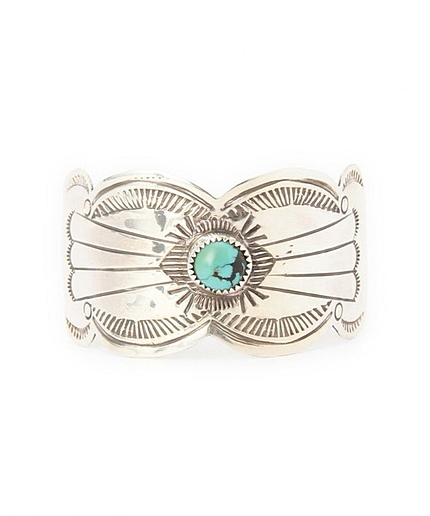 BY Navajo Design ラウンドバレッタ