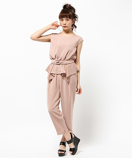 マットサテンオールインワン