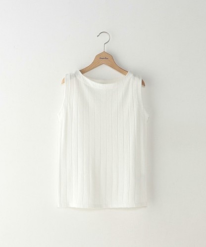＜Steven Alan＞COTTON TUCK NOSLEEVE KNIT/ﾆｯﾄ