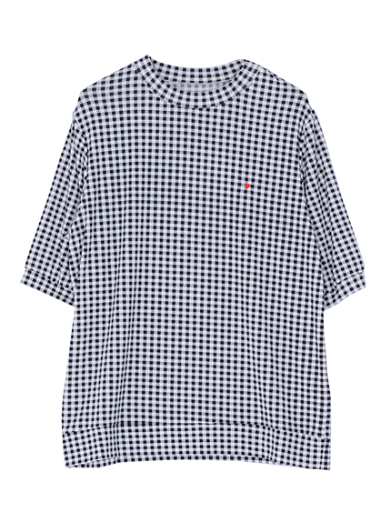 チェックTシャツ