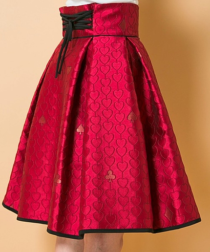 トランプジャガードスカート