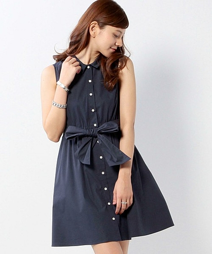 JOC C W リボン シャツ ワンピース / お出かけ