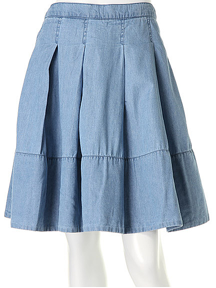 Bigプリーツテンセルスカート
