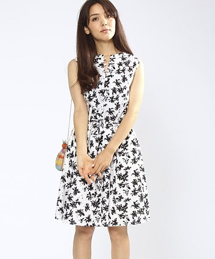 パームツリーワンピース