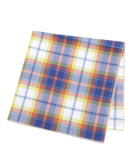 マドラスチェックハンカチ/mikoa