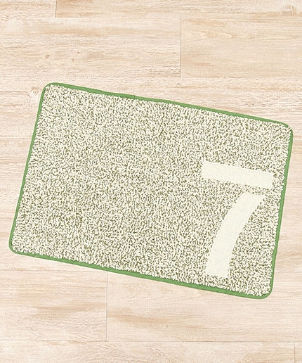 オリジナル ナンバリングバスマット