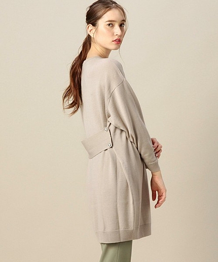 BY minsspai ロングニットプルオーバー