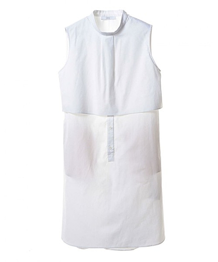 ASTRAET(アストラット) ハイネックカサネノースリーブワンピース