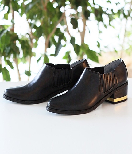 【先行予約】 メタルパーツショートブーツ【2015AW新作】