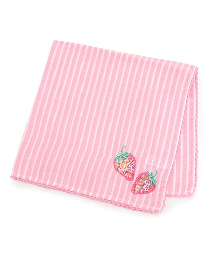 【LIBERTY ART FABRICS】いちごガーゼハンカチ