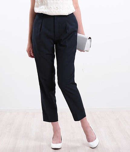 ツイルタック9分丈パンツ