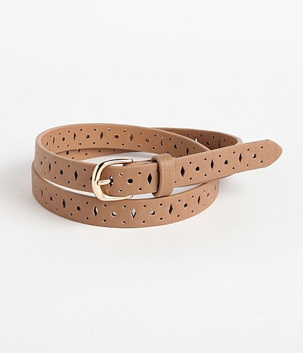 【LIMITED SALE!今だけさらに10%OFF】 パンチングデザインベルト