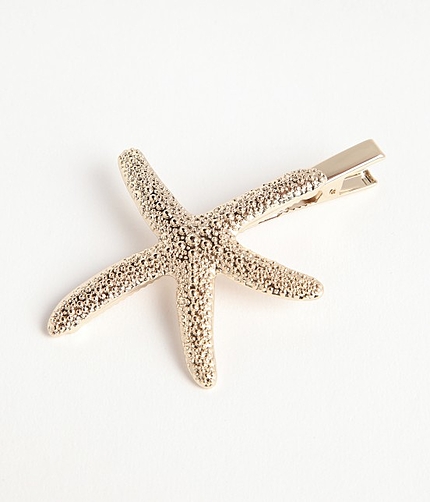 ヒトデモチーフヘアアクセ