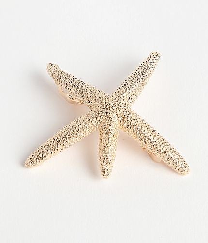 ヒトデモチーフヘアアクセ