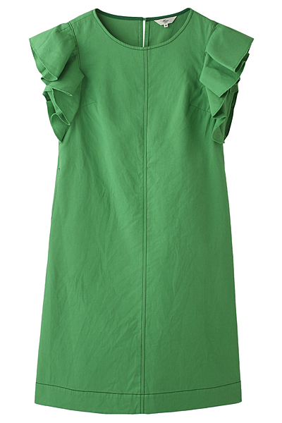 コットンフリルワンピース