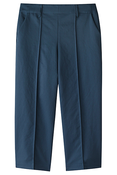 センタープレスガウチョパンツ