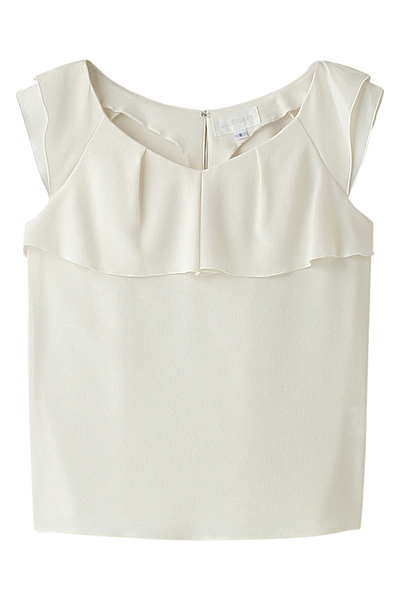 フリルブラウス