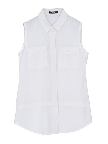 ドッキングノースリーブシャツ