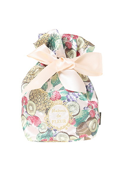 ・フルーツビックリボンポーチ