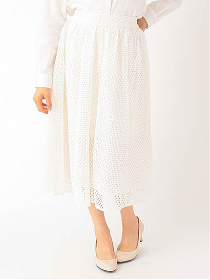 レースロングスカート