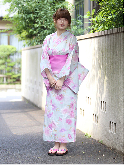 【2015SS新作】ガーベラ浴衣
