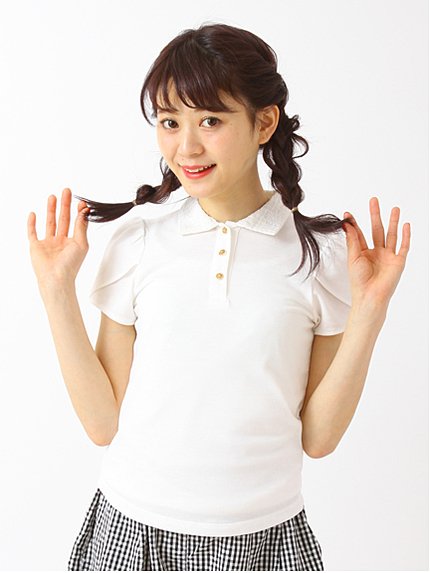 【Special Price】＜WEB限定大きな・小さなサイズ＞レース衿プルオーバー