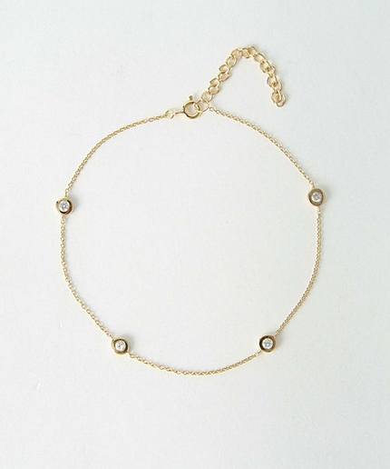 UAW G 4STONE アンクレット