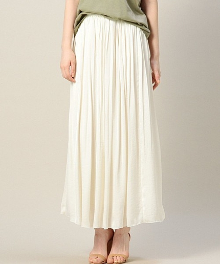 BY ギャザーマキシスカート