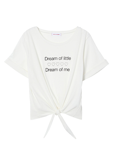 Dream of前結びTシャツ