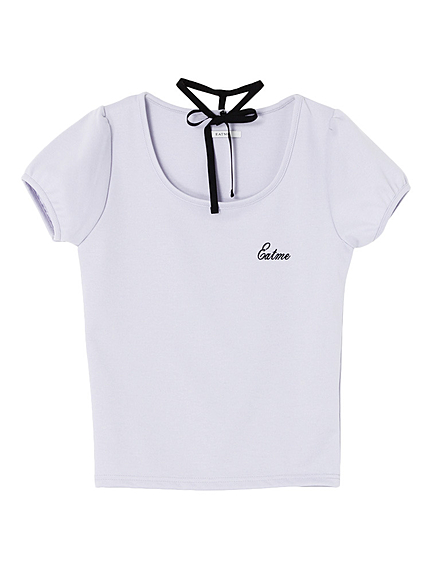 チョーカー付ロゴTOPS