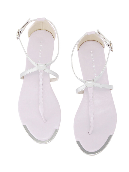 【GDS】 配色フラットサンダル