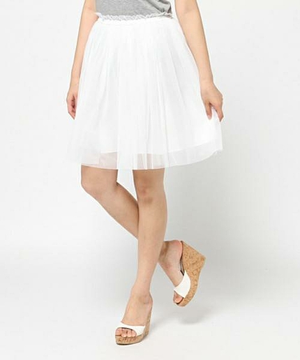 チュールスカート