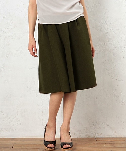 GT PE ギャザーガウチョ パンツ