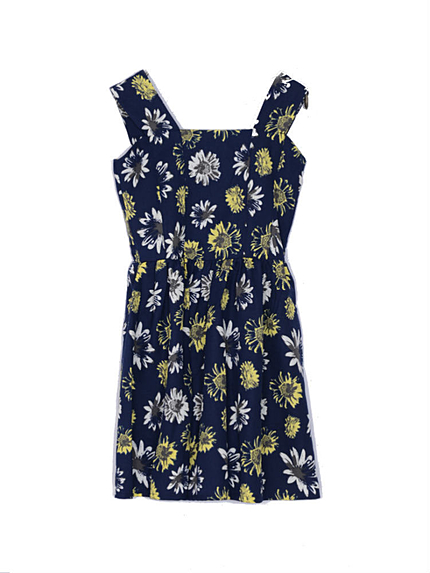 Flowerフレアワンピース