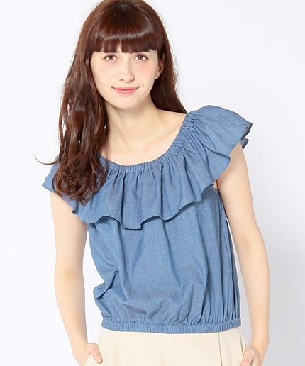 フリルクロップドプルオーバー/AEBC フリルクロップド　PO