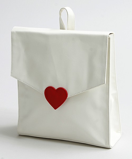 WEGO/ラブレター型リュック