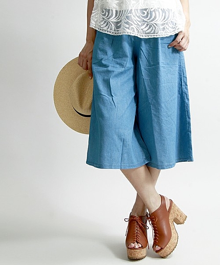 WEGO/ガウチョパンツ