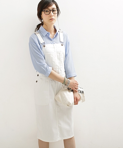 ミモレ丈サロペット