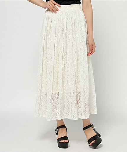 WEGO/レースマキシスカート