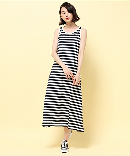 [GIORDANO]サマーカットマキシワンピース