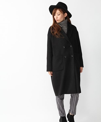 【WEB限定先行予約】ドロップショルダーWコート