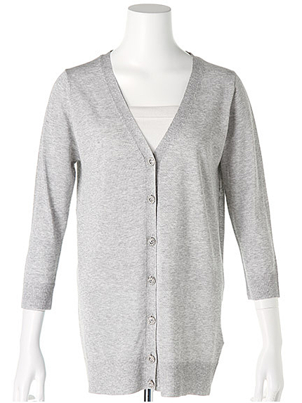 洗えるロングカーデ