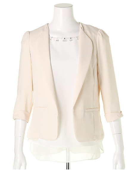 ジャケット&ブラウスセット