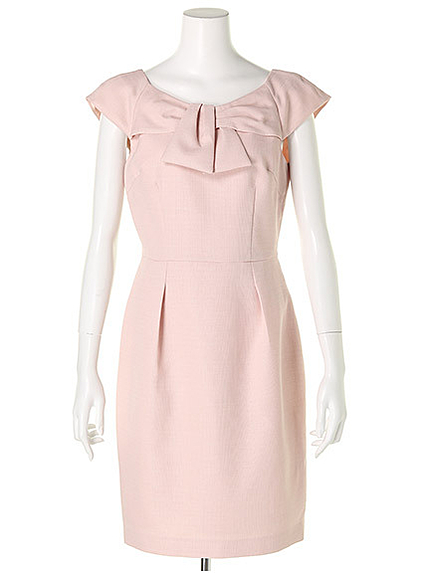 前結びオフショルワンピース